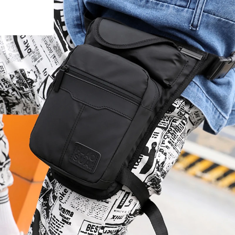 Motorcycle Gear Bag - High Quality Nylon Men Drop Leg