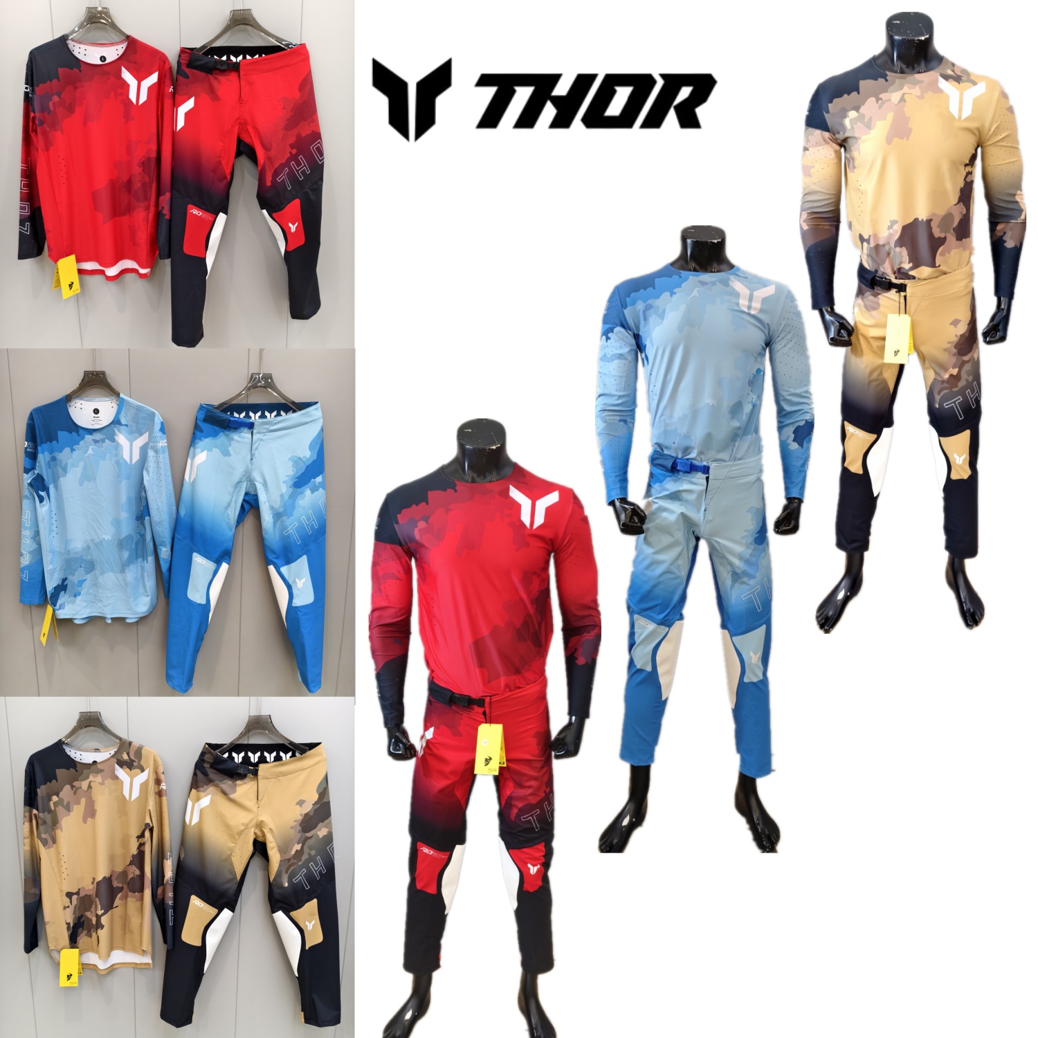 Motorcycle Gear On Sale - THOR Motocross Gear Set MX Off