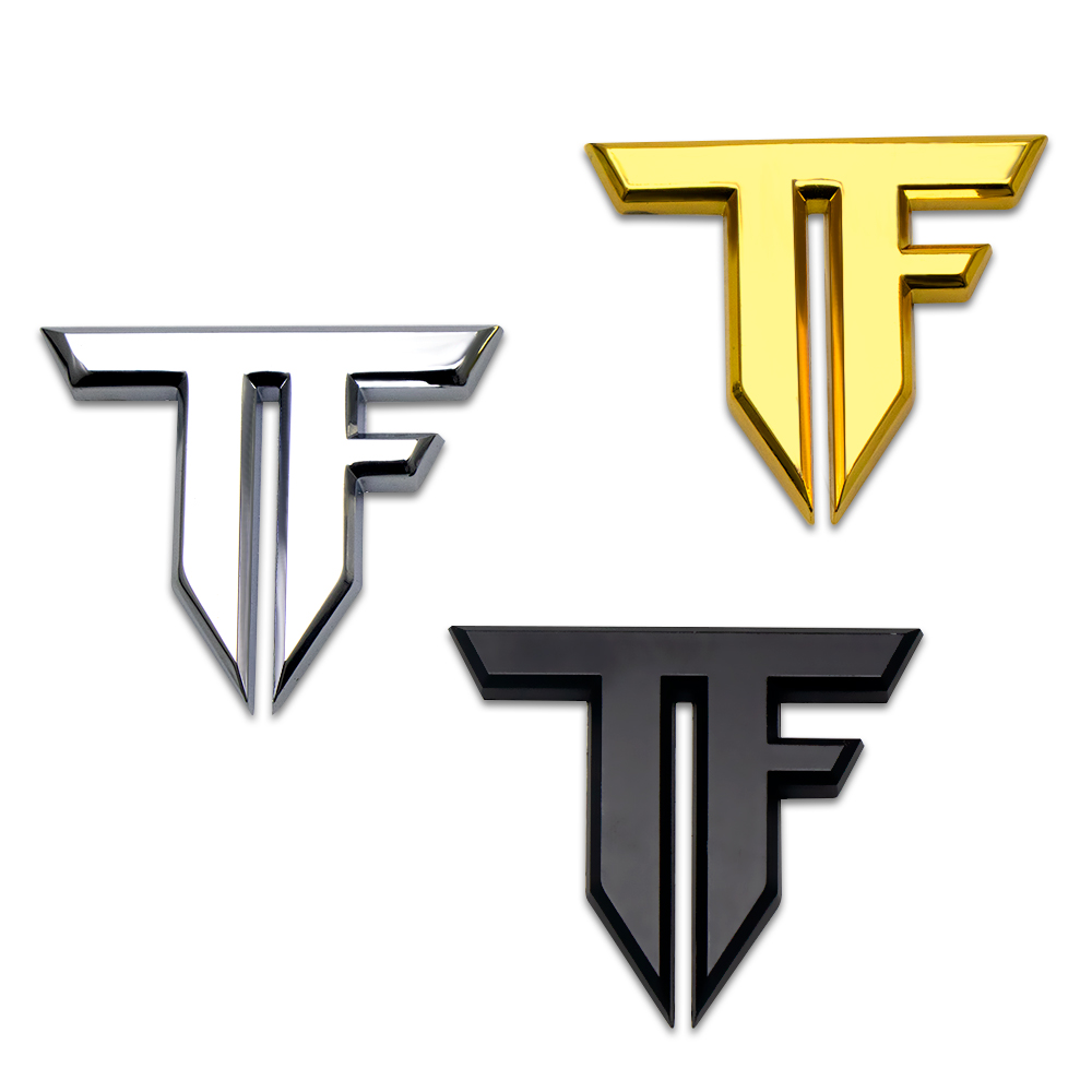 1pc 3D Metal TF Emblem Badge C - Motorcycle Gear Logo review and price