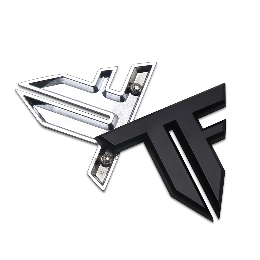 1pc 3D Metal TF Emblem Badge C - Motorcycle Gear Logo review and price