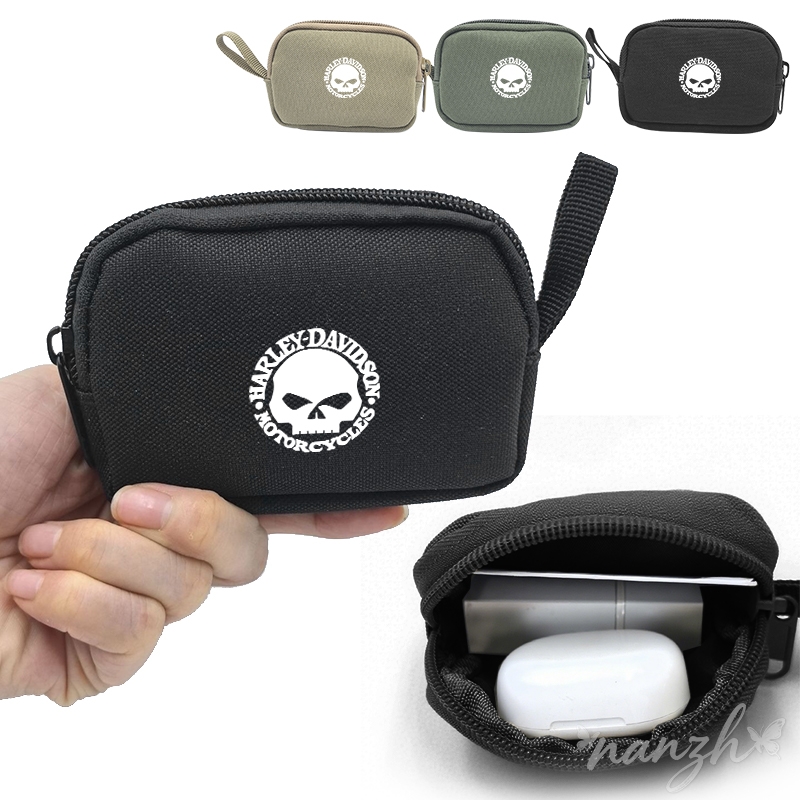 Mini Headphone Handbag Wallet  - Motorcycle Gear Logo review and price