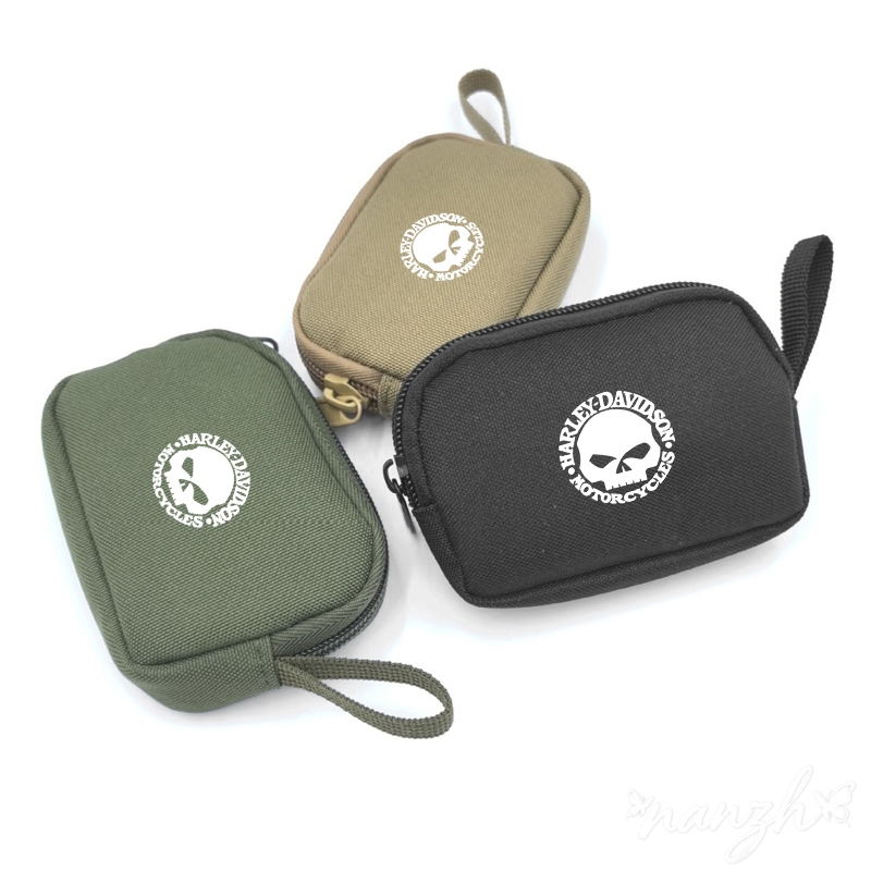 Mini Headphone Handbag Wallet  - Motorcycle Gear Logo review and price