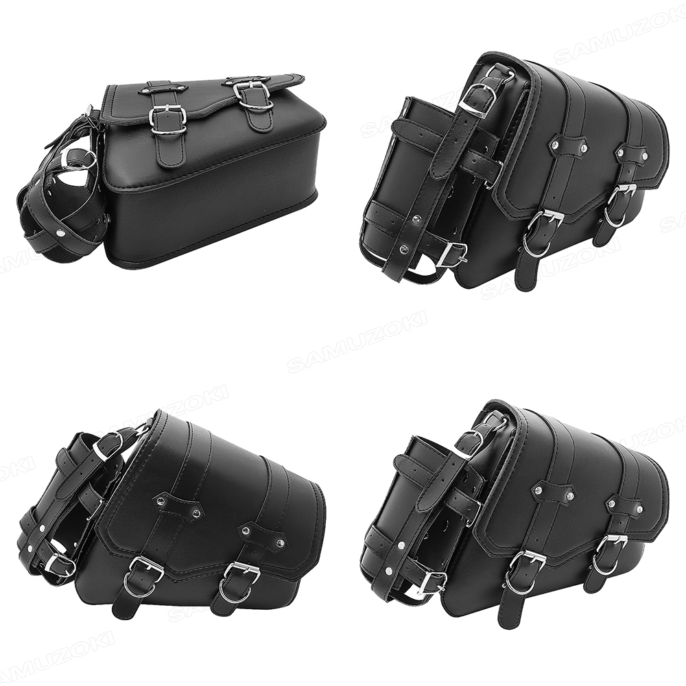 Motorcycle PU Leather Side Sad - Motorcycle Gear Bag review and price
