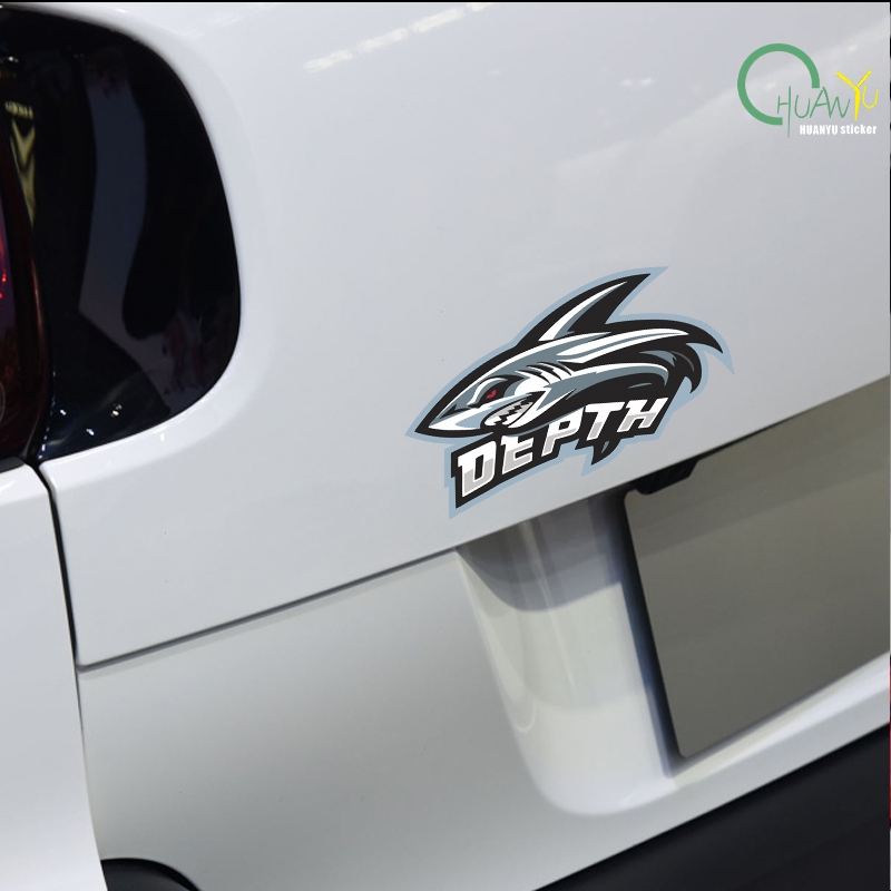 Shark sticker creative persona - Motorcycle Gear Hub review and price
