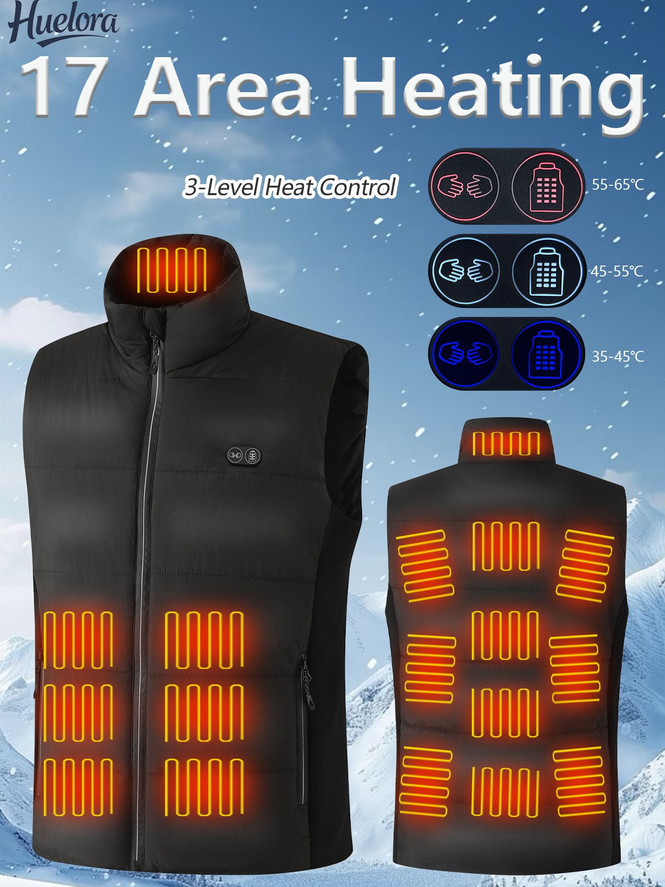 17 Heating Zones USB Heated Ve - Motorcycle Gear Zone review and price