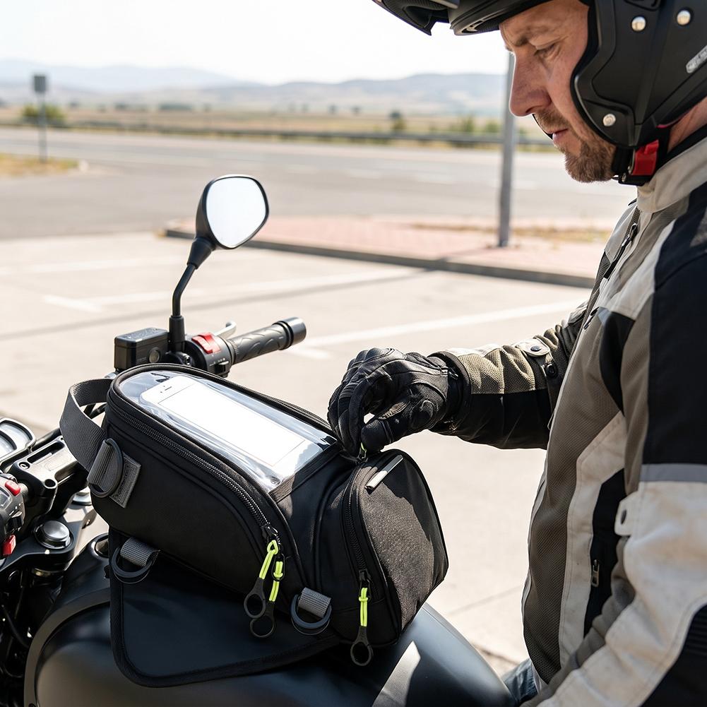 Motorcycle Riding Tank Bag Mag - Motorcycle Gear Bag review and price