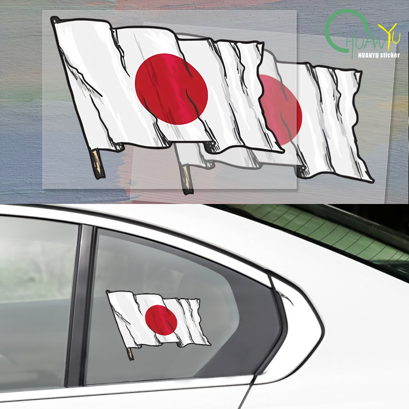 Personality Japan Flag Car Sti - Motorcycle Gear Hub review and price