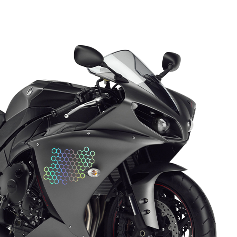 Motorcycle Sticker Honeycomb H - Motorcycle Gear Hub review and price