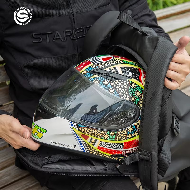 SFK Motorcycle Helmet Bag Larg - Motorcycle Gear Logo review and price