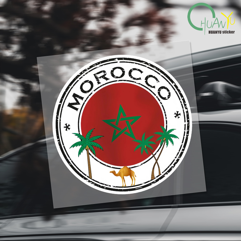 Creative Morocco Stickers Moro - Motorcycle Gear Hub review and price