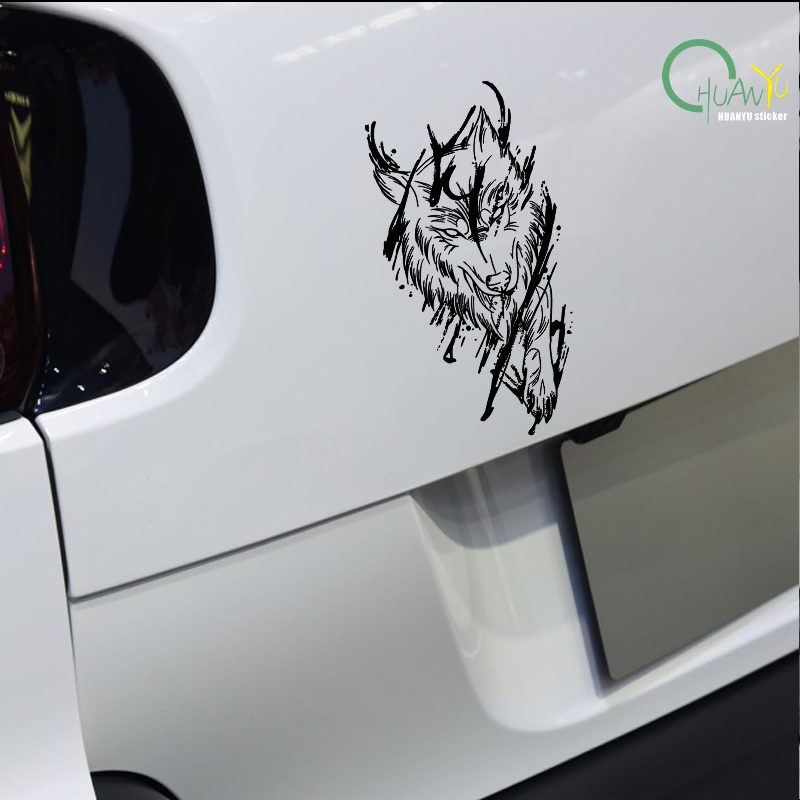 Dark magic wolf car decals car - Motorcycle Gear Hub review and price