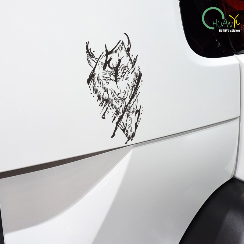 Dark magic wolf car decals car - Motorcycle Gear Hub review and price
