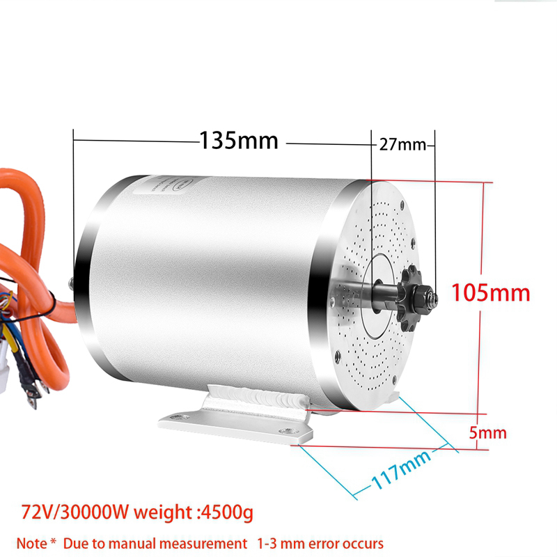48V 72V 3000W 2000W Electric B - Motorcycle Gear Hub review and price