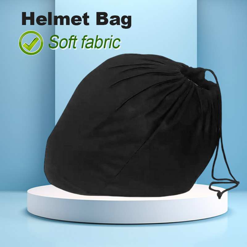 Soft Helmet Bag Plush Drawstri - Motorcycle Gear Bag review and price